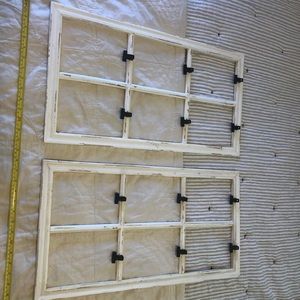 Set of 2 Windowpane Photo Clip Frames